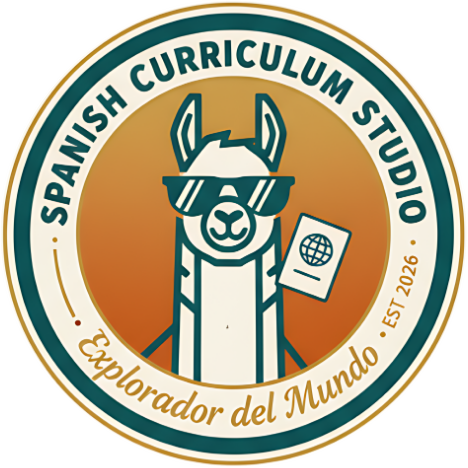 Spanish Curriculum Studio logo: Fernando, Explorador del Mundo