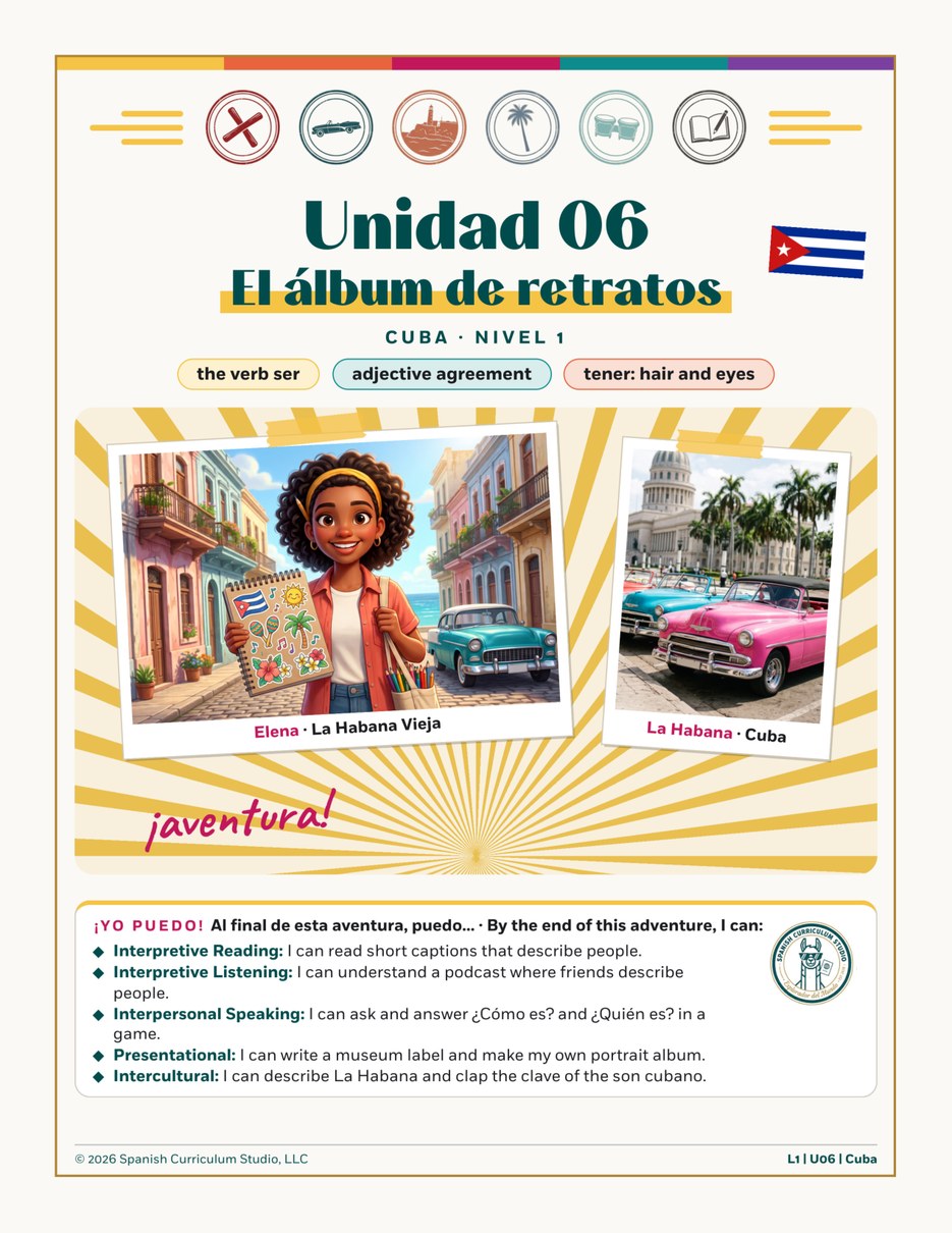 Unidad 06 cover, coming soon